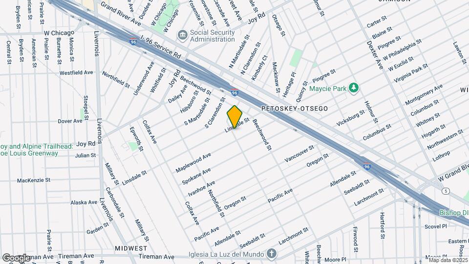 8544 Ironwood St Map and Location Details