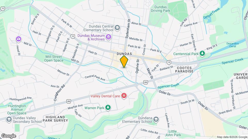 4000 Creekside Dr Map and Location Details