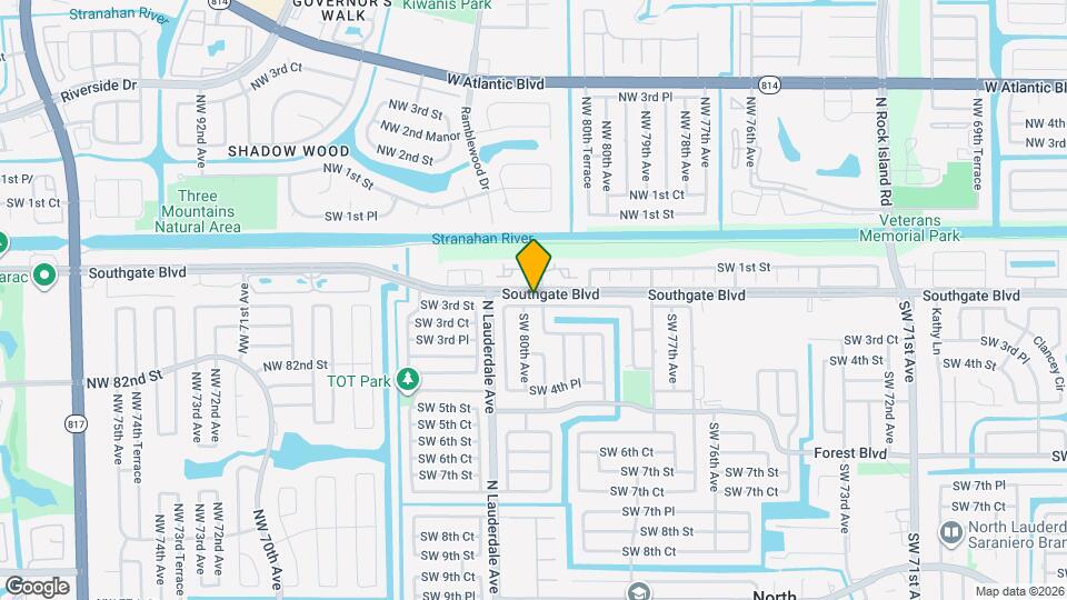 7939 SW 3rd St Map and Location Details