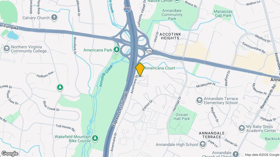 4305 Americana Dr Map and Location Details