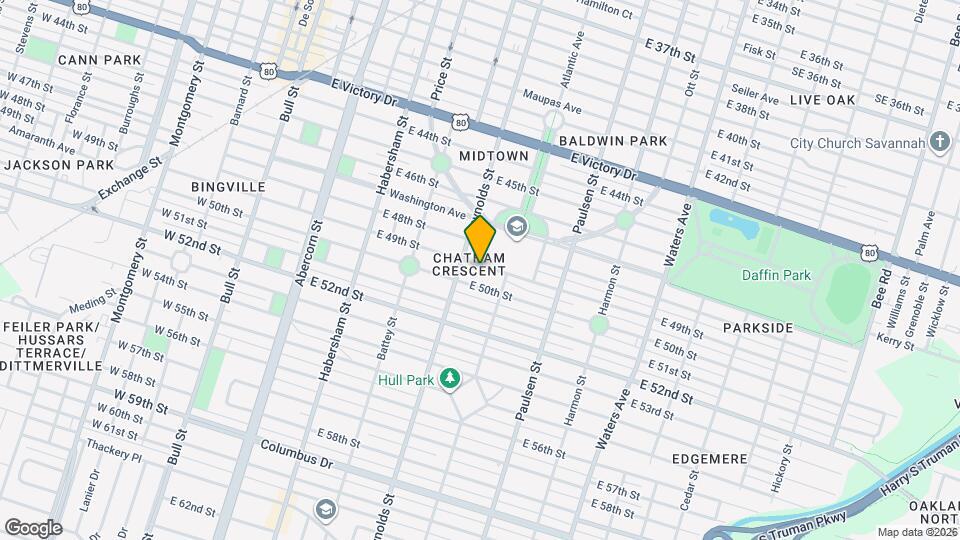 417 E 49th St Map and Location Details