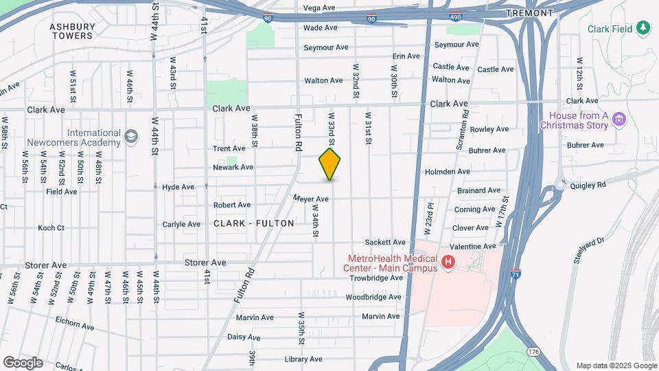 3236 W 33rd St Map and Location Details