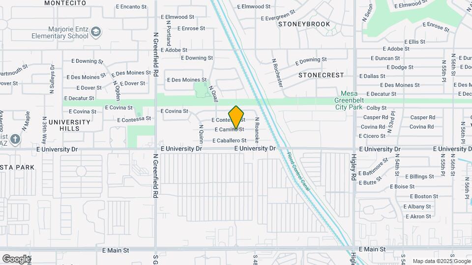 4717 E Camino St Mapa y Detalles de la Ubicación