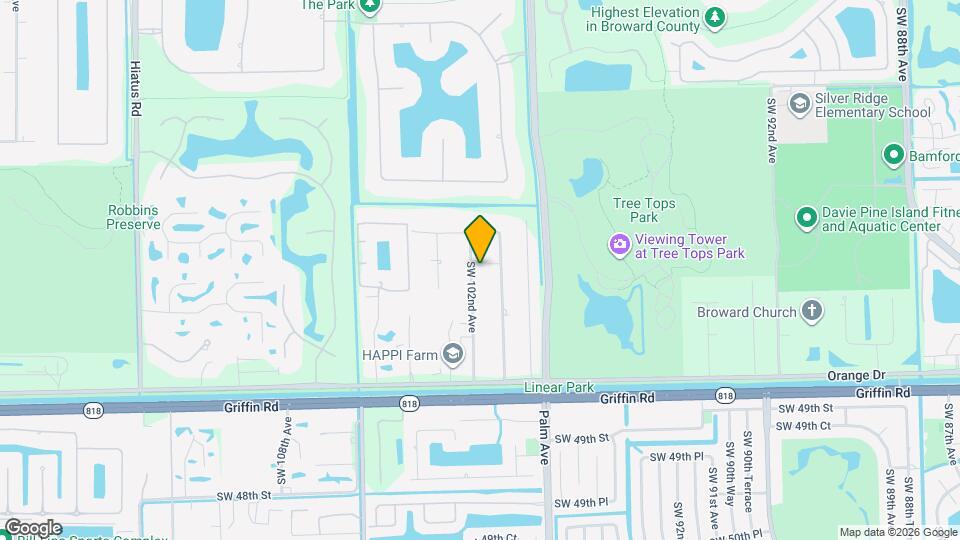 4100 SW 102nd Ave Map and Location Details