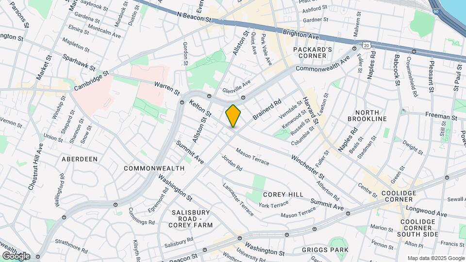 241 Kelton St Map and Location Details