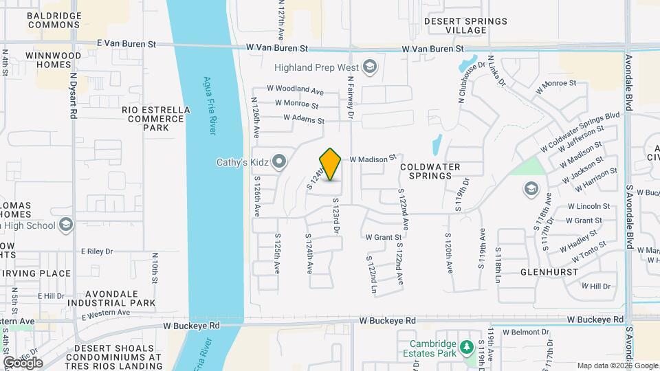 12363 W Jackson St Mapa y Detalles de la Ubicación