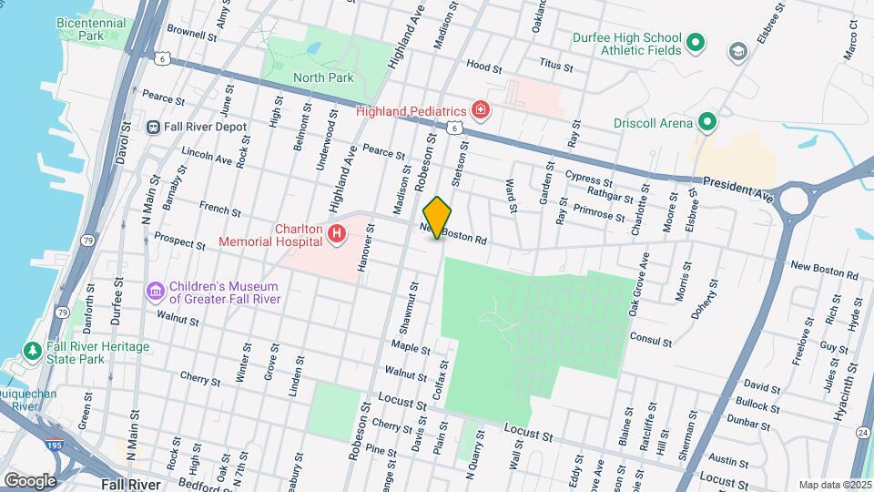 270 Stetson St Map and Location Details
