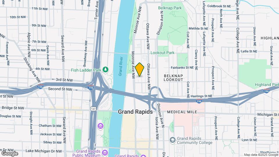 601 Bond Map and Location Details