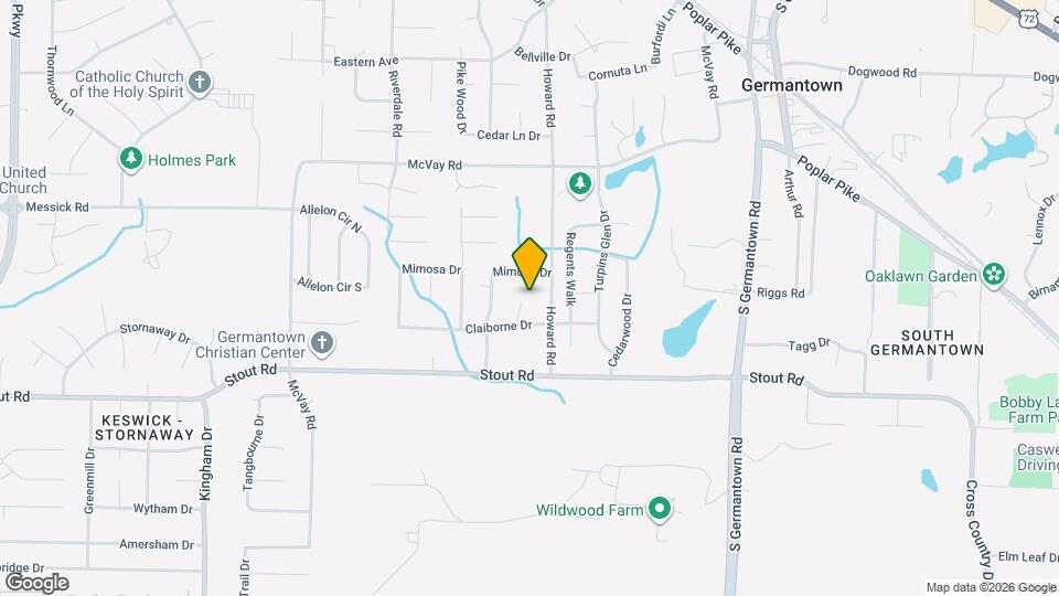 2526 Currywood Cove Map and Location Details