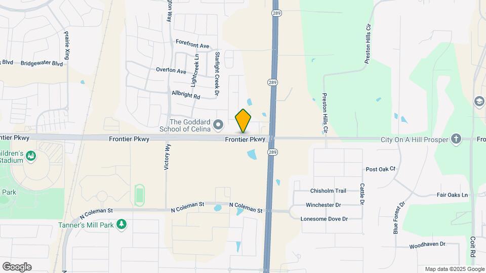 360 W Frontier Pkwy Map and Location Details