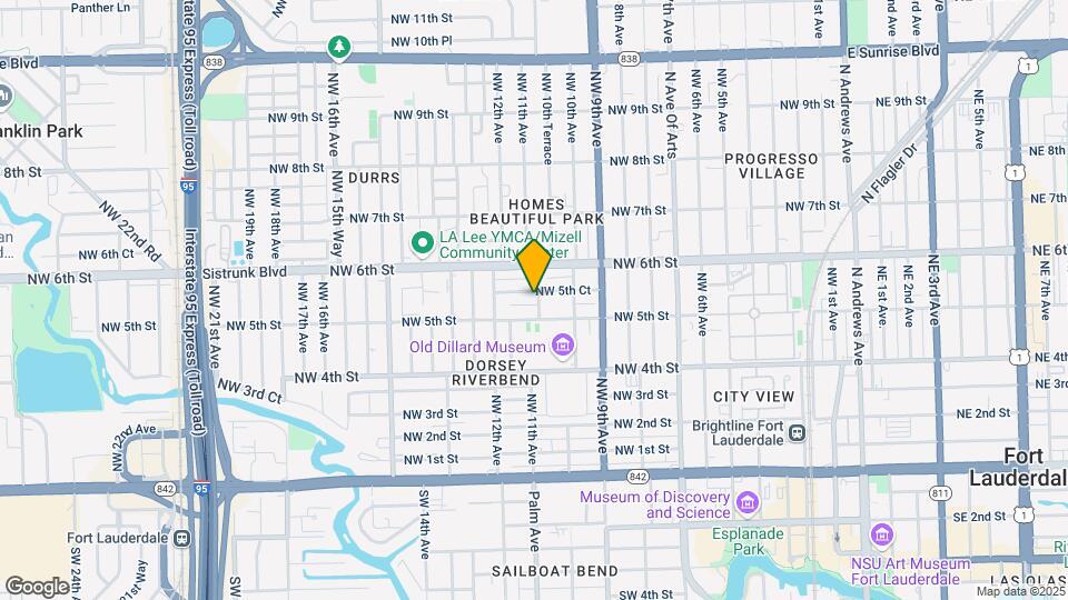 523 NW 11th Ave Map and Location Details