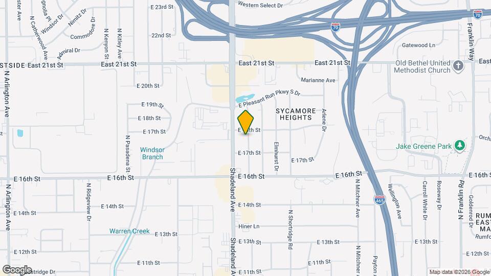 1724 Englewood Dr Map and Location Details