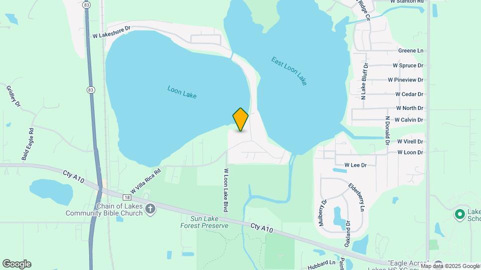 22806 W Loon Lake Blvd Map and Location Details