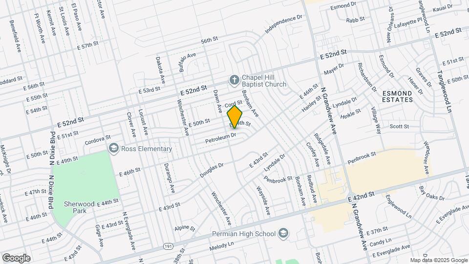 1813 Petroleum Dr Map and Location Details