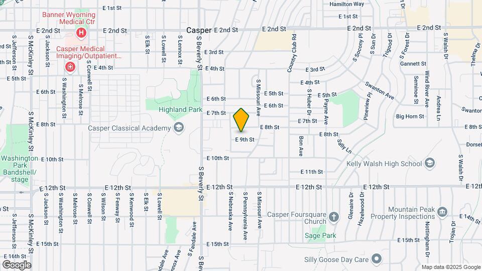 2434 E 9th St Map and Location Details