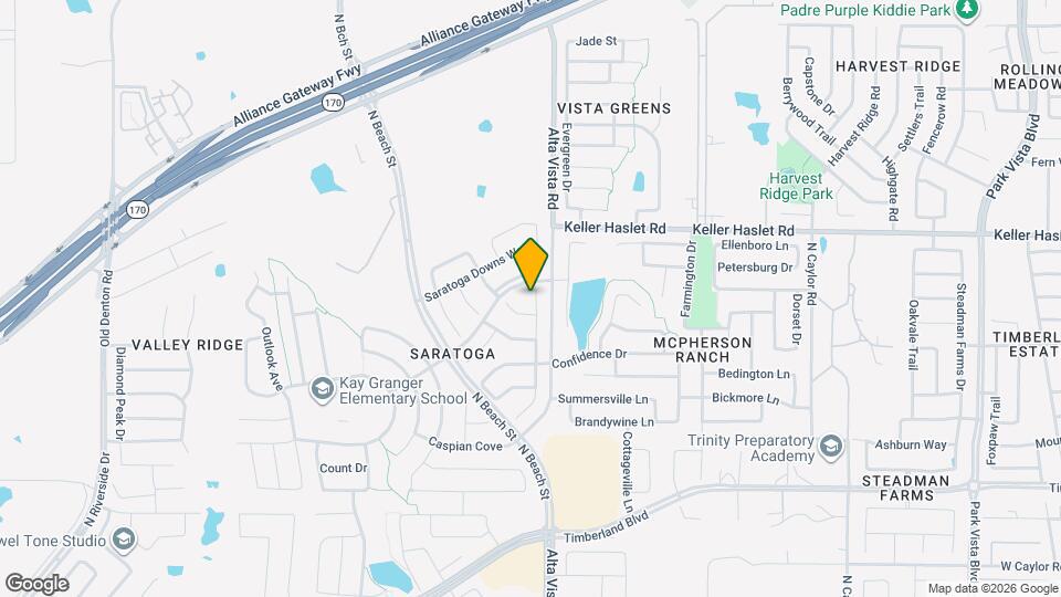 12845 Homestretch Dr Map and Location Details