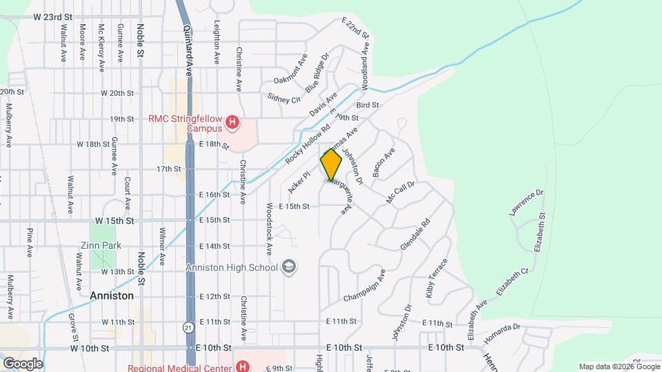 1620 Marguerite Ave Map and Location Details