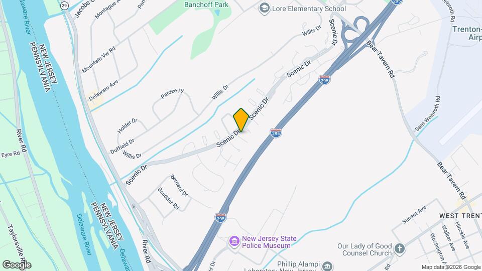 2 Leicester Ln Map and Location Details