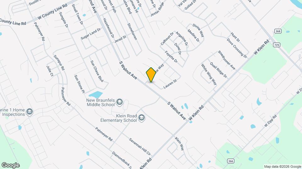 1041 Lauren St Map and Location Details