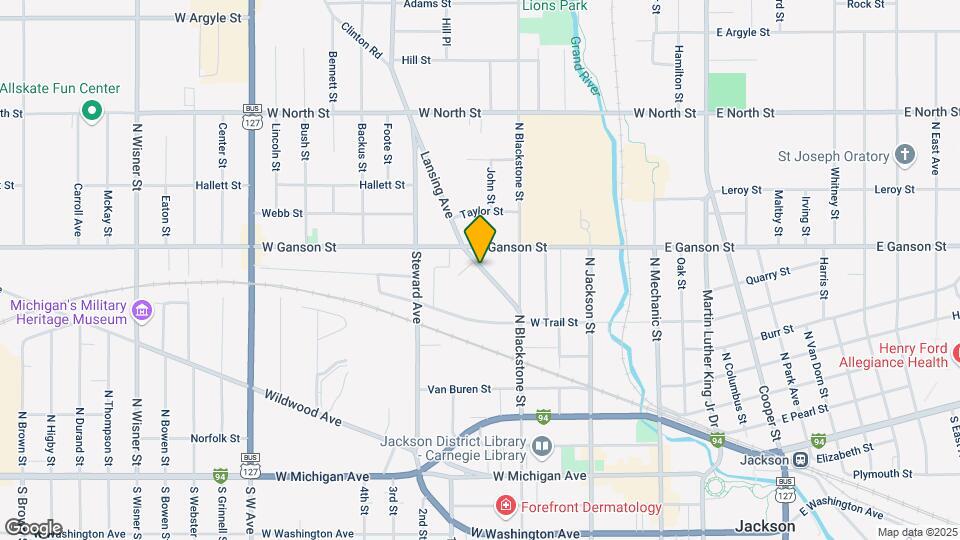 532 Lansing Ave Map and Location Details