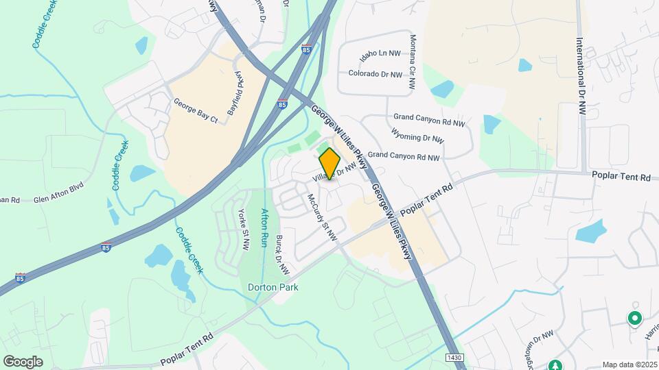 5433 Village Dr NW Map and Location Details