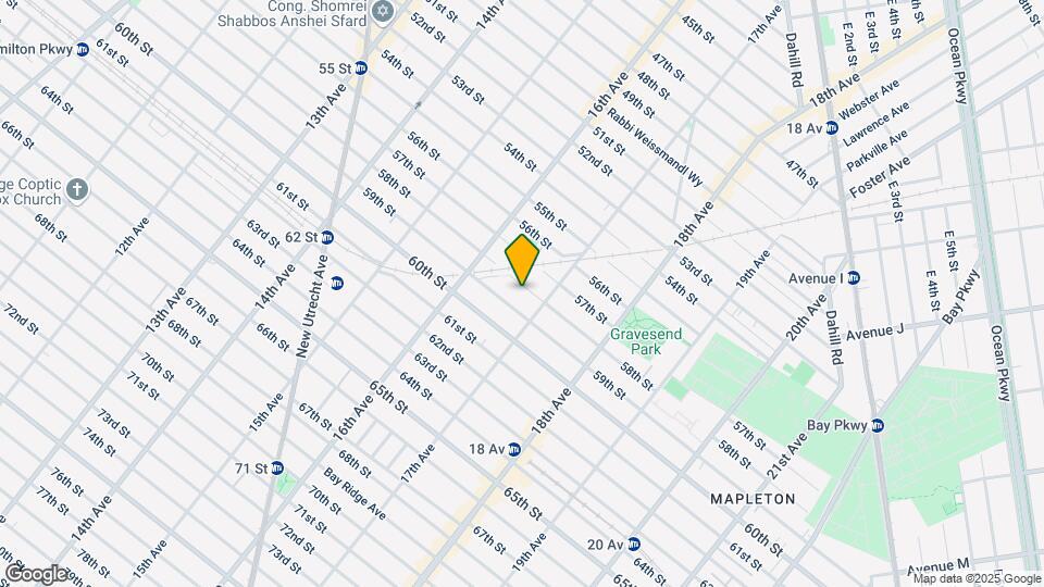 1668 58th St Map and Location Details