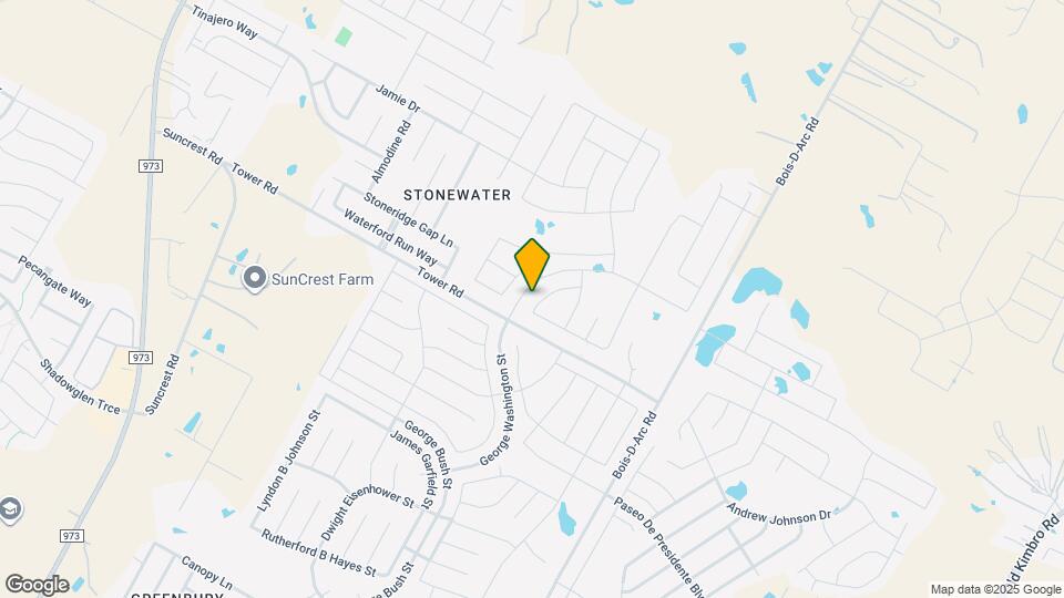 13408 Arthur Vandenburg Way Map and Location Details