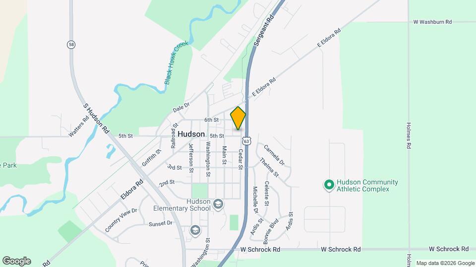 103 5th St Map and Location Details