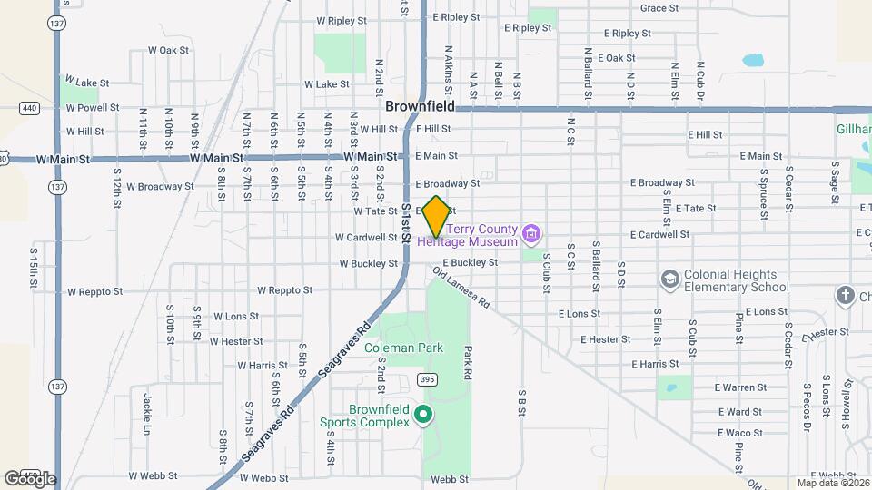 204 E Cardwell St Map and Location Details