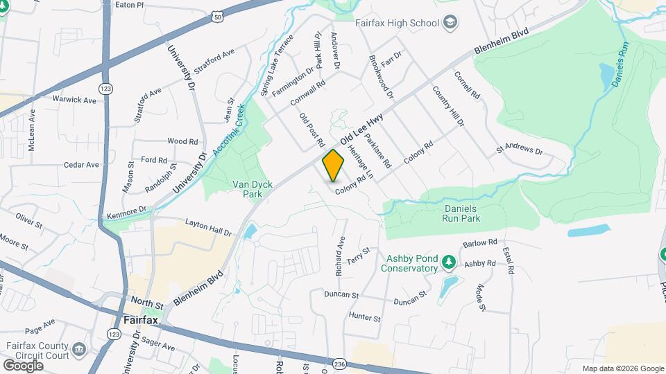 3612 Colony Rd Map and Location Details