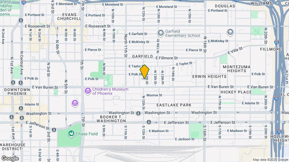318 N 12th St Map and Location Details