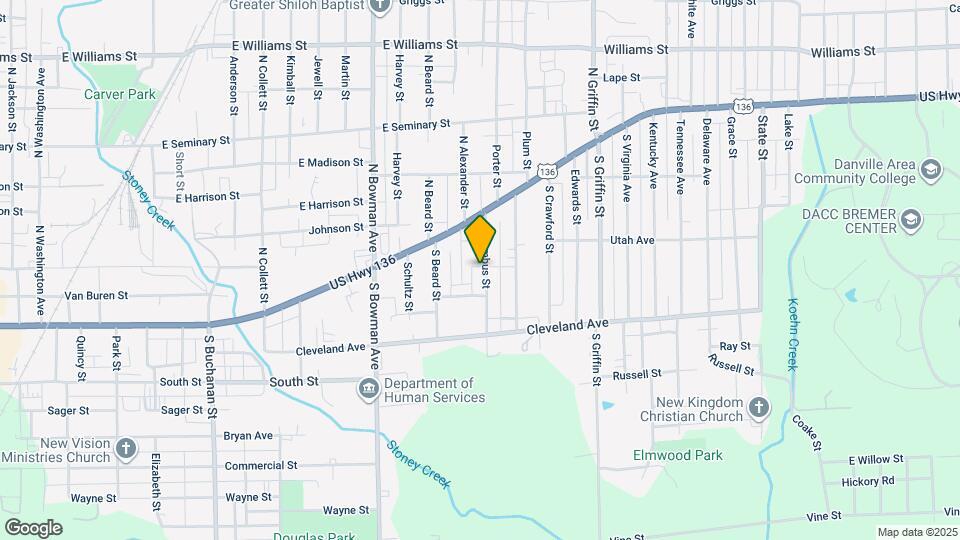 54 Columbus St Map and Location Details