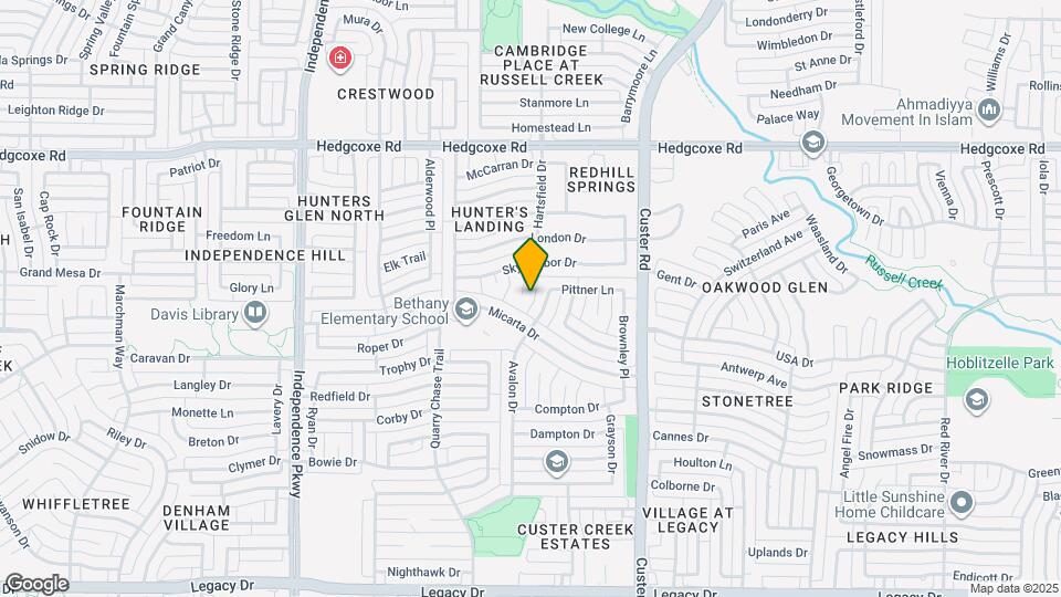 7708 Orly Ct Map and Location Details