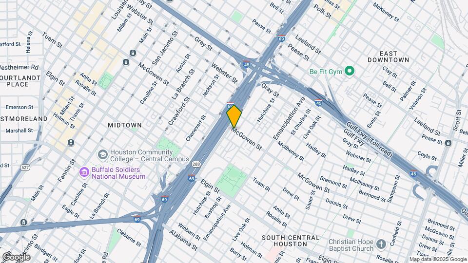 2020 McGowen St Map and Location Details