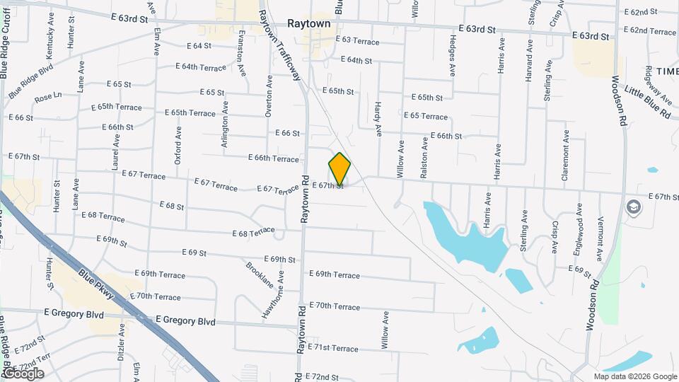 10115 E 67th St Map and Location Details