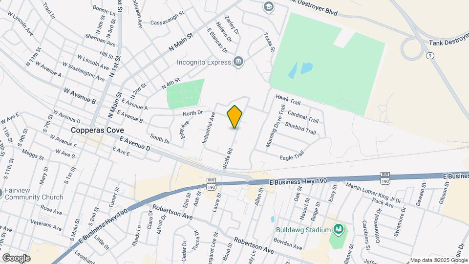 123 Wolf Rd, Unit B Map and Location Details