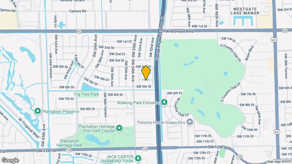 5250 SW 4th Ct Map and Location Details