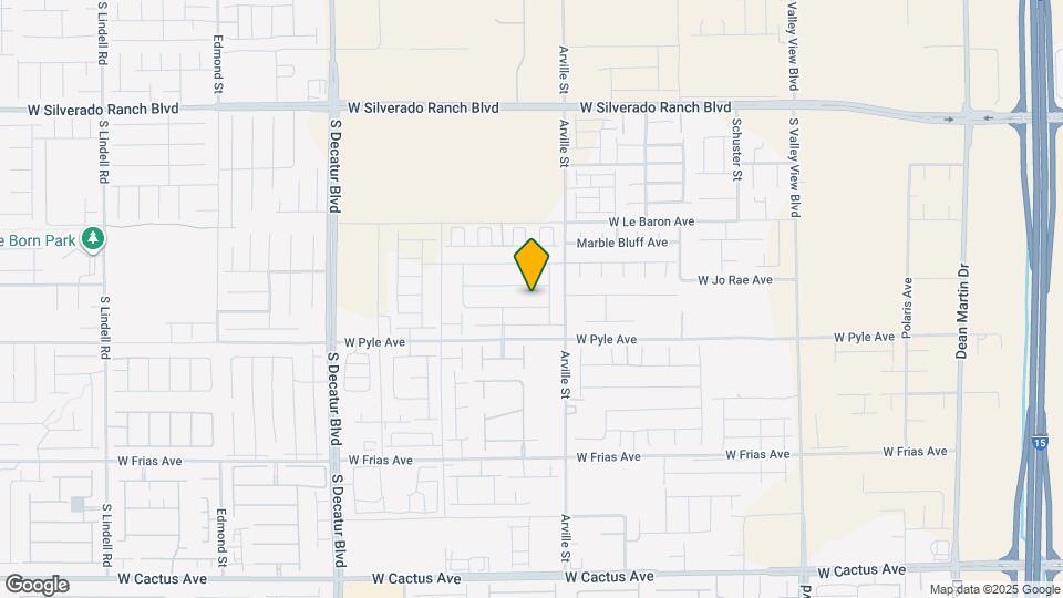 4454 Mahogany Hls Ave Map and Location Details