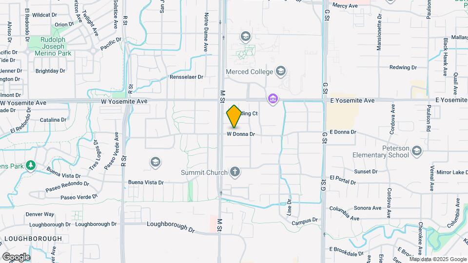 557 W Donna Dr Map and Location Details