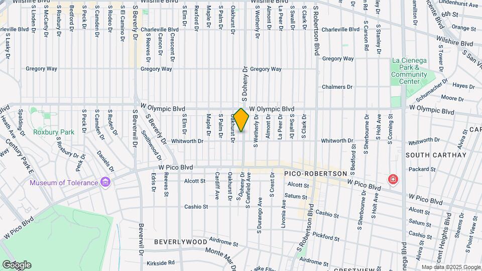 451 S Doheny Dr Map and Location Details