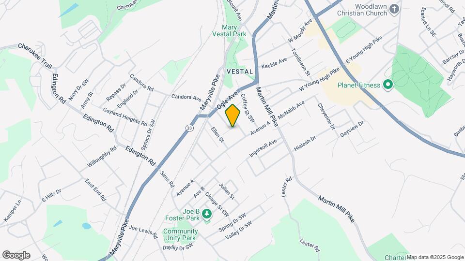 314 Pettway Ave SW Map and Location Details