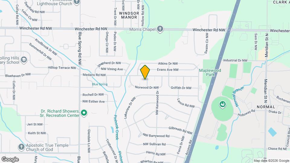 4805 Padgett Dr Mapa y Detalles de la Ubicación