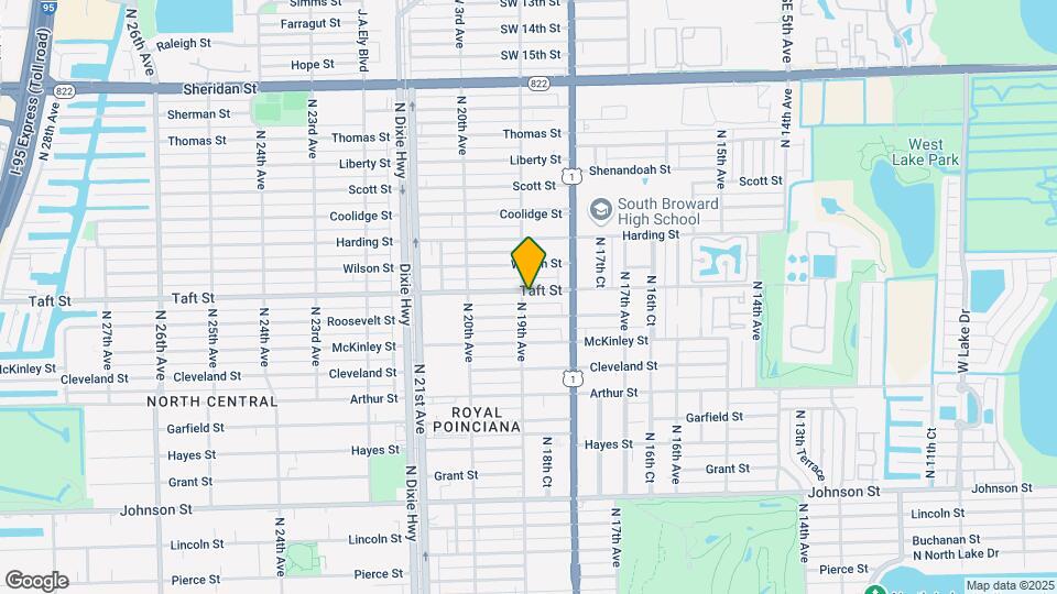 1840-1844 Taft St Map and Location Details
