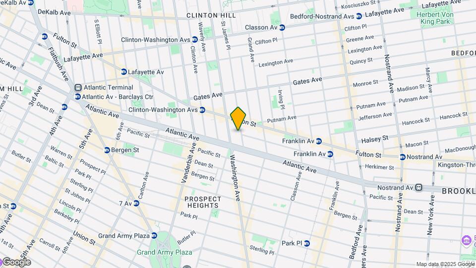 282 Saint James Pl Mapa y Detalles de la Ubicación