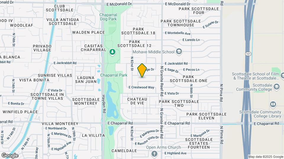 8226 E Plaza Ave Mapa y Detalles de la Ubicación