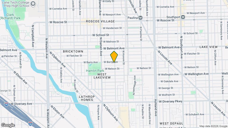 1901 W Barry Ave, Unit 2 Map and Location Details