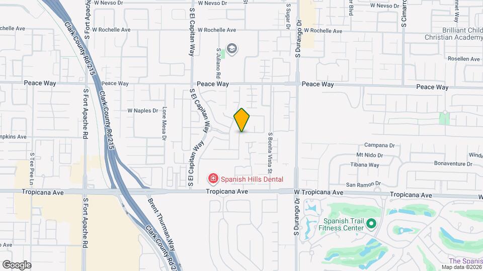 8809 Las Olivas Ave Map and Location Details