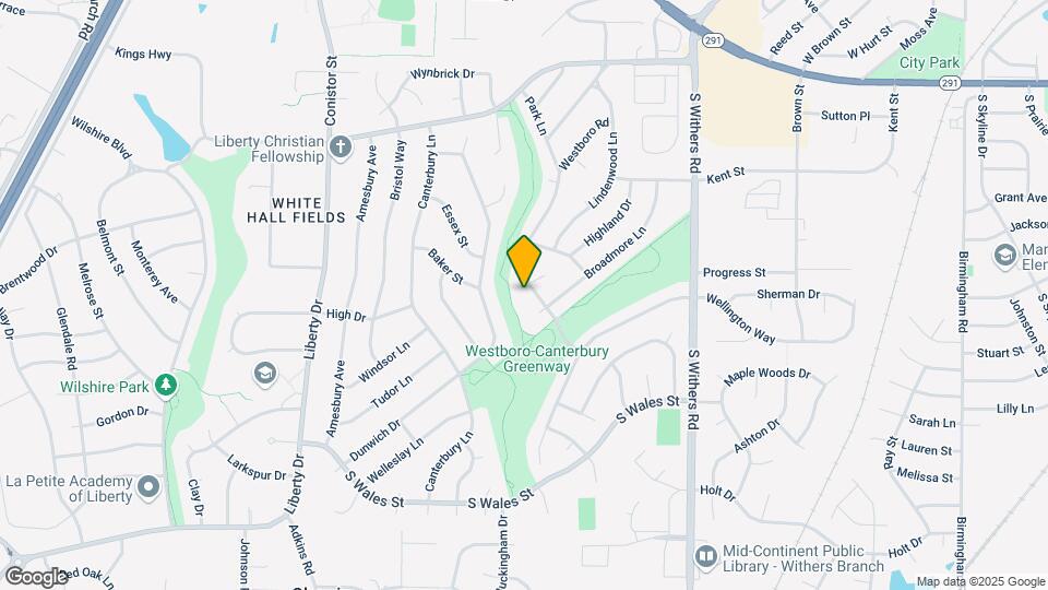 1436 Park Ln Map and Location Details