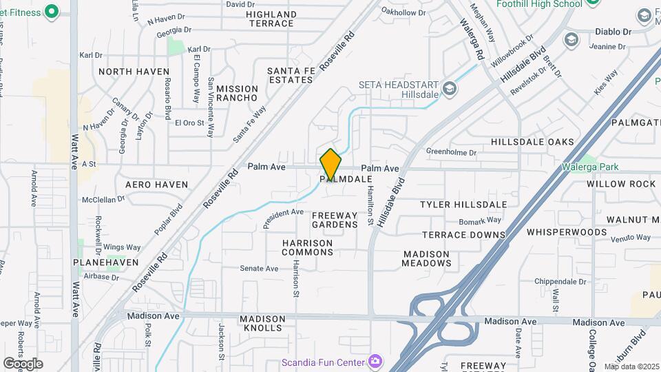 5520 Hope Ranch Ct Map and Location Details