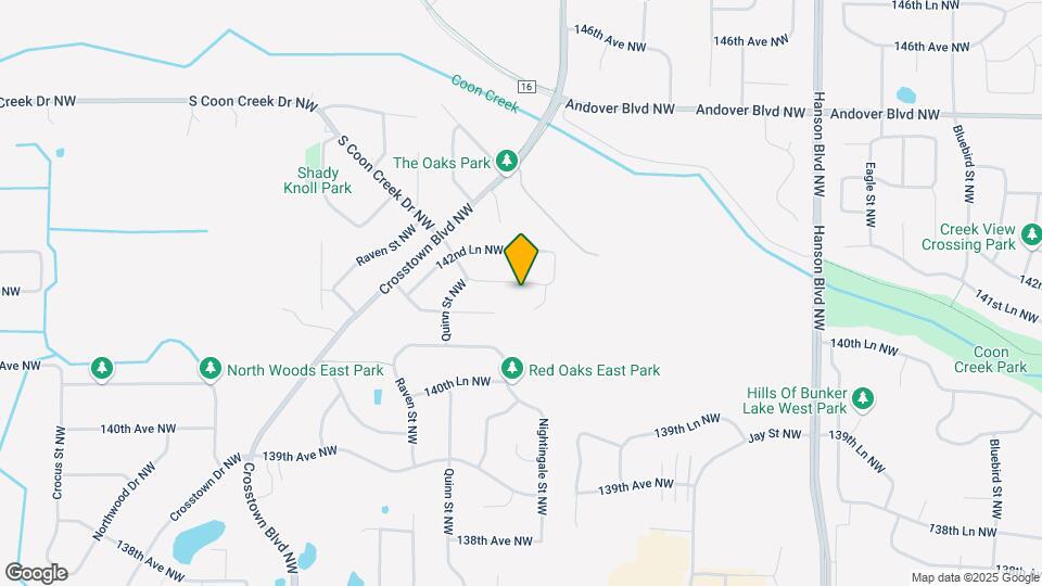 2068 142nd Ave NW Map and Location Details